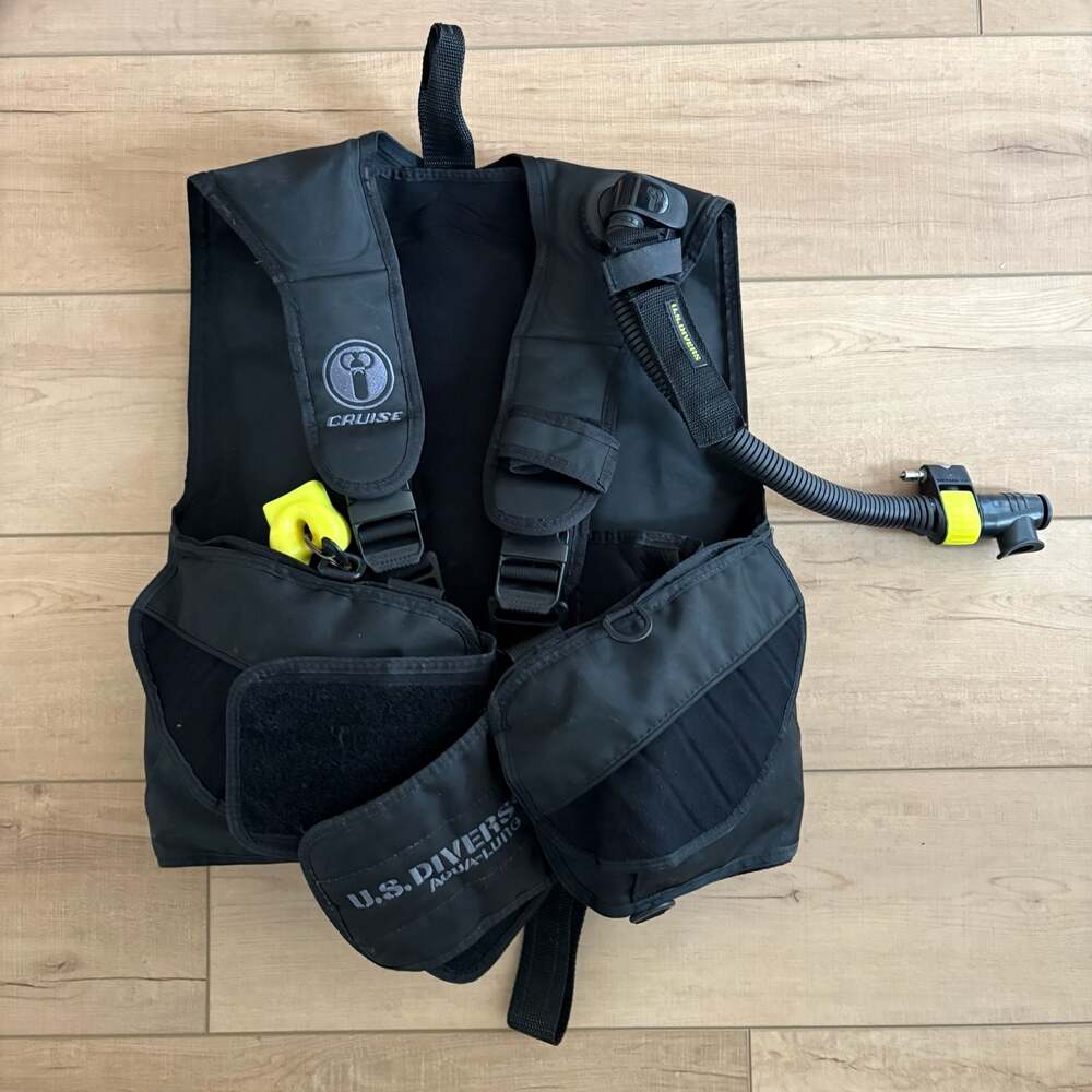 U.S. Divers Aqua-Lung Cruise Scuba Diving BCD, Size Small EXCELLENT